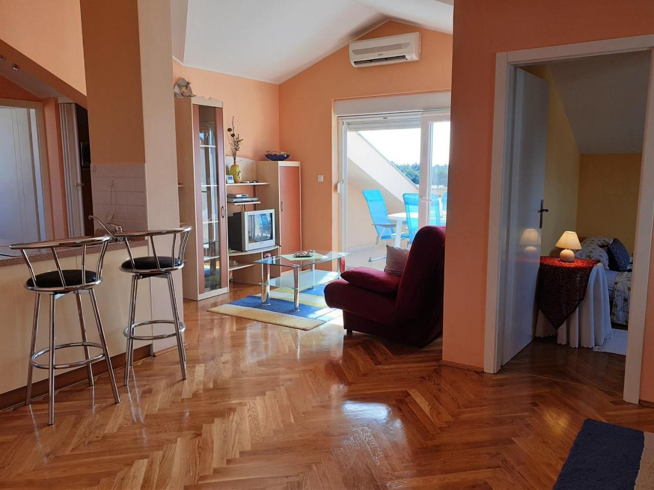 Apartment Valamar Novalja Exterior foto